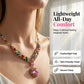💎 40% RABATT! ✨ Glittrande hjärtsmyckesset – Halsband & örhängen, elegant & lättviktigt 💖