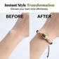 🌿 BEGRÄNSAD TID: 50 % RABATT! ✨ Justerbart armband med keramiska pärlor – etniskt, boho, glidande knut 🔮