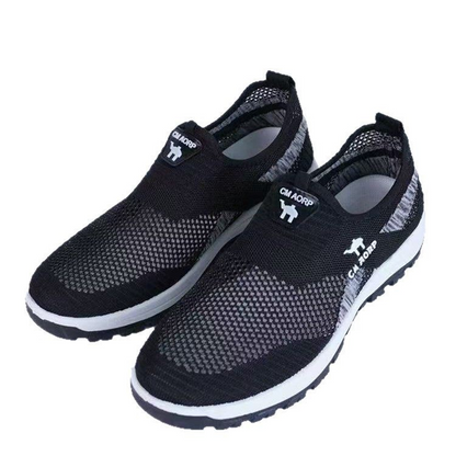 Andningsbara mesh-sneakers för män – slip-in design