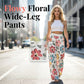 🔥 50% RABATT NU!! 🌸 Palazzobyxor med vida ben för dam ✨ Lätt, luftig komfort & elegant blommönster för sommarens alla tillfällen ☀️