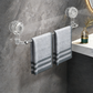 🛁🧣 Utdragbar sugproppsstång för handdukar – borrfri & justerbar
