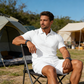 🌬️ Conjunto Masculino Casual 2 Peças Respirável – Polo + Shorts com Ajuste Confortável para o Verão