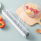 🧲🧻✂️ Magnetisk plastfoliedispenser med glidskärare