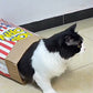🐱🍿 Jättepopcornspåse – kattleksak