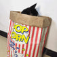 🐱🍿 Jättepopcornspåse – kattleksak