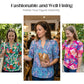 👚 50% RABATT NU! 🌸 Women's Casual Floral Shirt – Kortärmad, Lättvikt & Vårredo – Andningsbar, Lättskött, Vardagscharm ☁️
