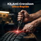 Reparationssats för slanglösa däck – aluminiumväska