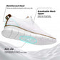 Herr andningsbara stickade skor – fly-knit, flexibel sula & modern hybridstil 👞🌬️