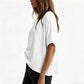 👕😊👩 Dam bekväm rundhalsad T-shirt