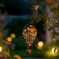 🌙 Solcellslykta i ballongform – skimrar varmt i mörkret, perfekt för trädgårdsfester, midsommar & mysiga sommarkvällar 🕯️