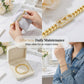 ✨ 50 % RABATT NU! 📿 Kubiskt zirkonia-armband i guld – gnistrande elegans, perfekt för fest, bröllop & vardagslyx 🌙