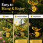🐝💡 Solcellsdriven hängande bilampa – bi