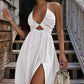 Women's Summer Sexy V-Neck Maxi Dress