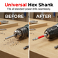 🔧50% RABATT NU! 🔧Universella 1/4" Skaft Pagoda Hex Bits