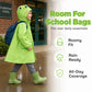 🐸 52% OFF! Kids Frog-Style Rain Poncho ☔– Waterproof, Lightweight & Backpack-Friendly