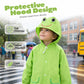 🐸 52% OFF! Kids Frog-Style Rain Poncho ☔– Waterproof, Lightweight & Backpack-Friendly